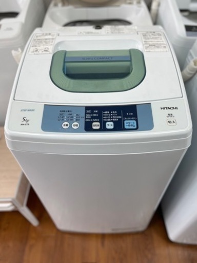 送料・設置込み　洗濯機　5kg HITACHI 2015年製