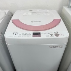 送料・設置込み　洗濯機　6kg SHARP 2013年