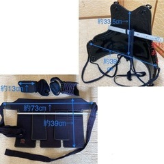 剣道防具一式（中学生用）バッグ、竹刀付き