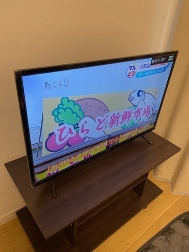 (お話中)テレビセット(32V型テレビ＋テレビ台＋アンテナ線)