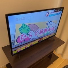 (お話中)テレビセット(32V型テレビ＋テレビ台＋アンテナ線)