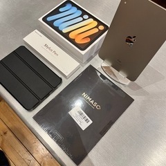 終了間近 iPad mini 6 ペンシル、カバー、スタンド付き、Applecareあり