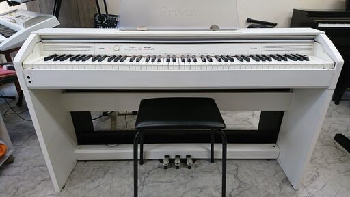 電子ピアノ CASIO カシオ privia プリヴィア PX-750WE 2012製 動作品