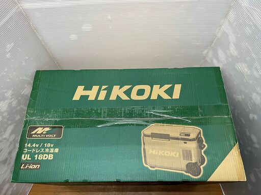 引取限定】HIKOKI ハイコーキ UL18DB(WM) コードレス冷温庫 純正