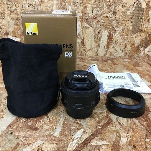 Wa86　NIKON　ニコン　カメラレンズ　NIKKOR LENS　AF-S DX　35mm　ｆ/1.8G