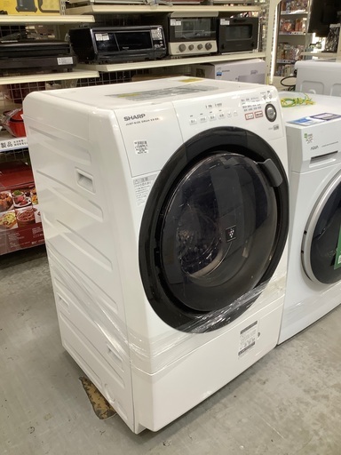 SHARP ドラム式洗濯乾燥機 ES-S60-WL 6.0kg 2014年製 売場展開中