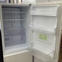 SHARP/シャープ 2ドア冷蔵庫 271L SJ-PD27C-W 2017年製【ユーズド