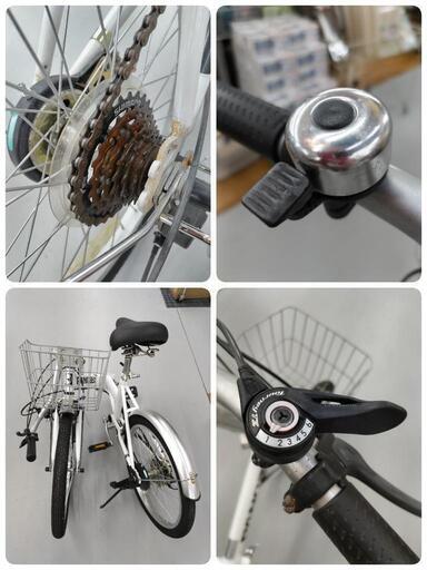 J048  折りたたみ自転車　PANGaeA  6段変速  20インチ J048 折りたたみ自転車 PANGaeA 6段変速 20インチ