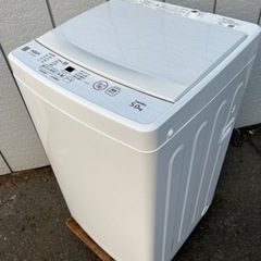 美品■アクア 2021年製 5.0kg 洗濯機 AQW-GS5E...
