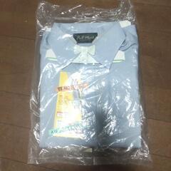 横須賀🆗クリーニング済み❗️ブル―Yシャツ Lサイズ
