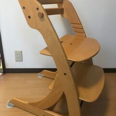 木製　子供用椅子