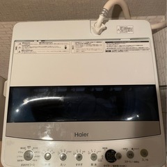 Haier 全自動電気洗濯機　JW-C45D （説明書付き）