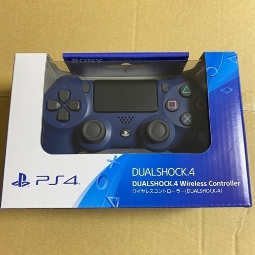 デュアルショック4 ミッドナイトブルー　DUALSHOCK