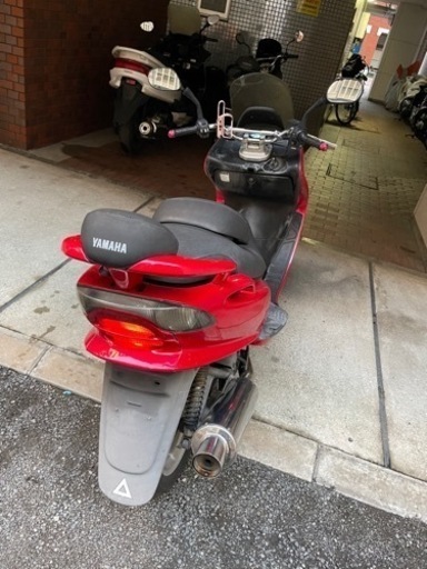 YAMAHA マジェスティ125FI 希少カラーインジェクション レッドカスタム