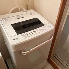 (受け渡し予定者決定)ハイセンス　洗濯機　2018年製　HWE4502