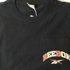 Reebok　ブラック　Ssize　リーボック　メンズ　Tシャツ