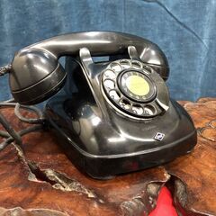 昭和レトロ◆1950年製 黒電話機◆4号A自動式 士-96号◆N...