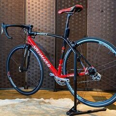 ■SPECIALIZED S-WORKS TARMAC 2004年 スペシャライズド エスワークス ターマック 20速 赤 黒 ロードバイク 自転車 札幌発