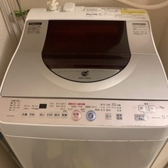洗濯乾燥機　長野県大町市