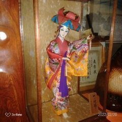 沖縄伝統工芸 琉球舞踊フィギュア