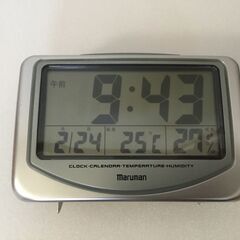 マルマン 時計&温度計＆湿度計 DA-656