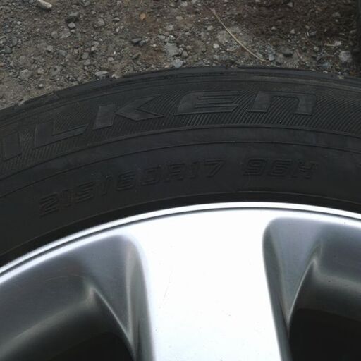 FALKEN夏タイヤアルミセット エルグランド純正 215/60R17