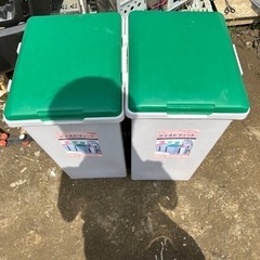 45L ゴミ箱 蓋付 ダストボックス 2個