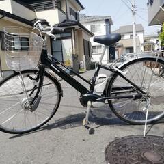 パナソニック ビビ・RX-10S　BE-ENLR73 3.1AH  27インチ 3段 黒　充電器付き　フラットハンドル　 狭山市引き取り限定