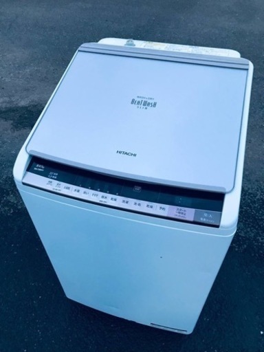 ①ET2322番⭐️ 8.0kg⭐️日立電気洗濯乾燥機⭐️