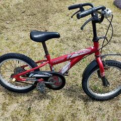 16インチ 赤黒 子供用自転車