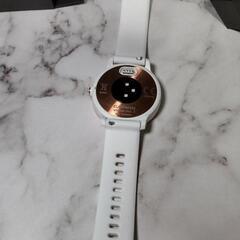 【新品未使用】 GARMIN ガーミン スマートウォッチ ホワイトベルト