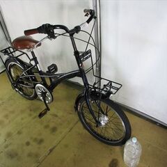 B842☆13800円 ROVER☆ ミニベロ ネイビー LEDオートライト【20インチ 】