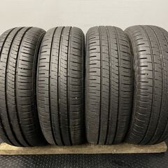 DUNLOP ENASAVE EC204 185/60R15 15インチ 夏タイヤ 4本 2021年製 バリ溝 ヤリス フィット ヴィッツ シエンタ等　(VTN570) クレジットカード QRコード決済可能