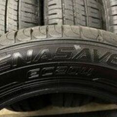 DUNLOP ENASAVE EC204 185/60R15 15インチ 夏タイヤ 4本 2021年製 バリ溝 ヤリス フィット ヴィッツ シエンタ等　(VTN570) クレジットカード QRコード決済可能