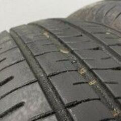 DUNLOP ENASAVE EC204 185/60R15 15インチ 夏タイヤ 4本 2021年製 バリ溝 ヤリス フィット ヴィッツ シエンタ等　(VTN570) クレジットカード QRコード決済可能