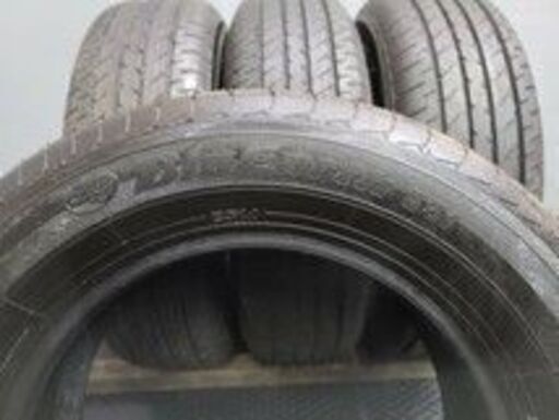 新車外し YOKOHAMA BluEarth E51 215/65R16 16インチ 夏タイヤ 4本 2019年製 アルファード エクストレイル等　(MTD243)クレジットカード QRコード決済可能