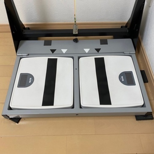 姿勢分析器 体重計式 アクリルボード付き 江崎器械 整体 エクササイズ