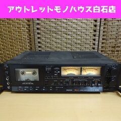 ジャンク AIWA ステレオカセットデッキ AD-F90M 3ヘ...