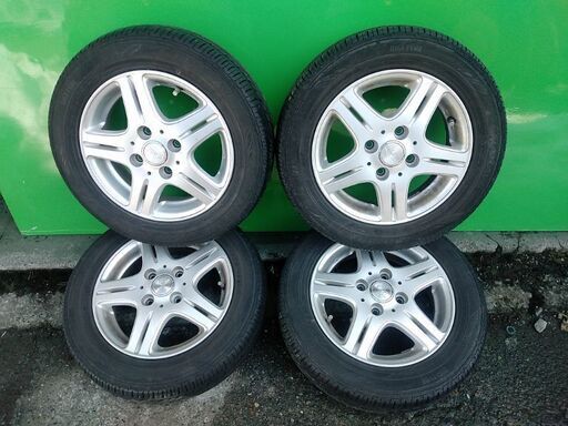 保障できる】 モコ⭐アルミホイール + PCD100⭐32 +43 155/65R13 7000 ...