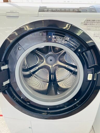 HITACHI(日立) 11kg/6kgドラム式洗濯機 定価￥120,740 BD-S8800L 2015年 ビッグドラム ライトグレー