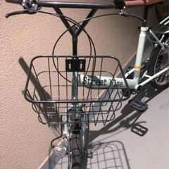 自転車 20インチ ミント色　ママチャリ