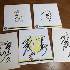 阪神タイガース　選手　サイン