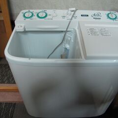 ２０２０年製　AQUAアクア　二層式洗濯機　４kg　取りに来れる方