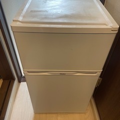 冷蔵庫　ハイアール　JR-N91K  91L