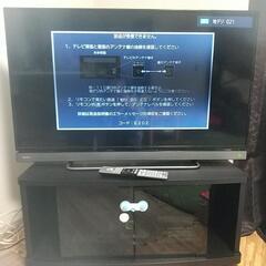 【難あり】TOSHIBA レグザ 40型 テレビ台込み