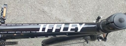 【リサイクルストアスターズ鹿大店】HEAD CROSS IFFLEY（イフリー）　27インチ　エアレスタイヤ　クロスバイク　ブラック