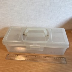 あげます プラスチック収納ケース 道具箱