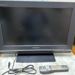 パナソニックテレビ　26インチ　リモコン付き