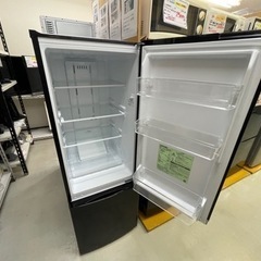 【リサイクルサービス八光　田上店　安心の3か月保証　配達・設置OK】東芝　GR-R17BS-K　2ドア冷蔵庫　(170L・右開き)　セミマットブラック
