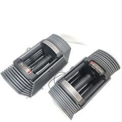 ぼっけ～重てえが😱ADJUSTABLE DUMBBELL 可変式パワーダンベル 可変式ブロックダンベル26ｋｇ×2 調節可変式ダンベル トレーニング フィットネス 